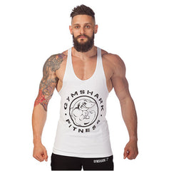 Tank Top Men Gym-shark Bodybuilding and Fitness