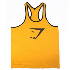 Tank Top Men Gym-shark Bodybuilding and Fitness